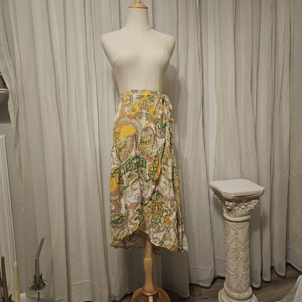 Floral Bohemian Skirt